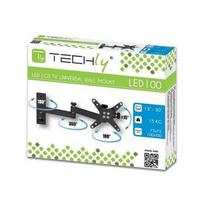 sieninis tv stovas - Techly Sieninis laikiklis TV LCD/LED/PDP 13-30'' 15 kg VESA juodas - 7 nuotrauka
