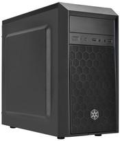 micro korpusas - Silverstone Precision PS16 Micro-ATX Black - 1 nuotrauka