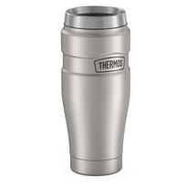 termosai thermos 470ml - Šilumą išlaikantis puodelis Thermos Stainless King THSK1005GR, 0.47 l, pilka - 5 nuotrauka