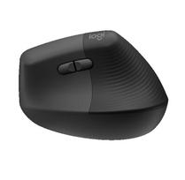 mouse ergonomic - Logitech Lift Right Graphite (Pilka) - 3 nuotrauka