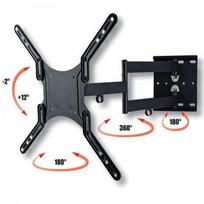 sieninis tv stovas - Techly TV LCD/LED/PDP 23-55'' 45 kg VESA juodas - 1 nuotrauka