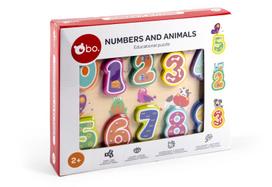 medines deliones - Edukacinis žaislas TopBright Numbers And Animals - 2 nuotrauka