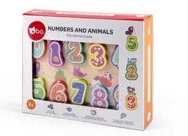 medines deliones - Edukacinis žaislas TopBright Numbers And Animals - 3 nuotrauka