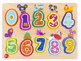 medines deliones - Edukacinis žaislas TopBright Numbers And Animals - 4 nuotrauka