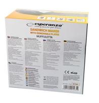sandwich maker - Esperanza EKT005 - 8 nuotrauka