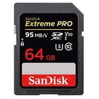 sandisk extreme pro 64gb - Sandisk Extreme PRO SDXC 64GB 95MB/s V30 UHS-I U3 - 2 nuotrauka