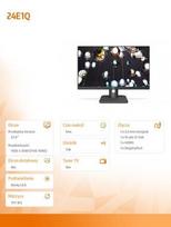 monitoriu full hd - AOC 24E1Q - 9 nuotrauka
