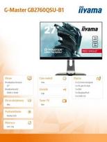 144hz monitorius - Iiyama GB2760QSU-B1 - 22 nuotrauka