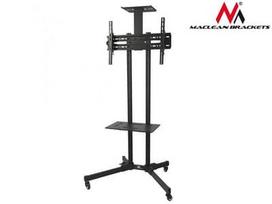 mobilus tv stovas - Maclean MC-661 TV Mobile Floor Stand Plasma/LCD TV Trolley w/ Mounting Bracket - 1 nuotrauka