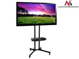 mobilus tv stovas - Maclean MC-661 TV Mobile Floor Stand Plasma/LCD TV Trolley w/ Mounting Bracket - 3 nuotrauka