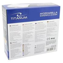 sandwich maker - Mozzarella Titanum TKT001W - 6 nuotrauka