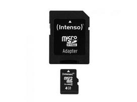 Intenso micro SD 4GB SDHC card class 10