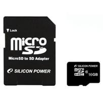 micro sd adapter - Silicon Power 16 GB, Micro SDHC, 10, SD adapter - 2 nuotrauka
