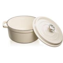 10 l puodas - Grand Feu, minimalistinio dizaino „Casserole“ su dangčiu,  3.5l, baltos sp. - 2 nuotrauka