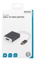 Deltaco USB-C - HDMI adapteris (USBC-HDMI9)