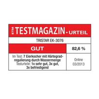 kiausiniu virimo - Tristar EK-3076 - 5 nuotrauka