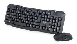 universali multimedia - Gmebird multimedia Wireless desktop set, US layout, black - 2 nuotrauka