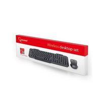 universali multimedia - Gmebird multimedia Wireless desktop set, US layout, black - 4 nuotrauka