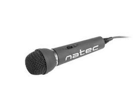 mini mikrofonas - Mikrofonas Natec Adder Mini Jack 3,5mm, mažai triukšmų,įvairiakryptis, juodas - 5 nuotrauka