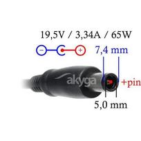 dell 19.5v 3.34a 65w - Akyga notebook power adapter AK-ND-05 19.5V/3.34A 65W 7.4x5.0 mm + pin DELL - 2 nuotrauka