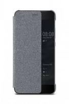 Huawei P10 Plus atverčiamas dėklas Smart View Sidabrinis