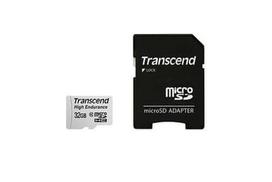 sdhc card - MEMORY MICRO SDHC 32GB W/ADAPT/C10 TS32GUSDHC10V TRANSCEND - 1 nuotrauka