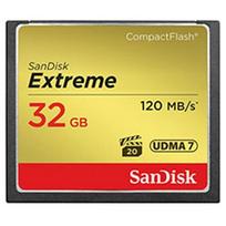 compact flash cf - Atminties kortelė SanDisk Extreme CF 32GB UDMA7 (transfer 120MB/s) - 2 nuotrauka