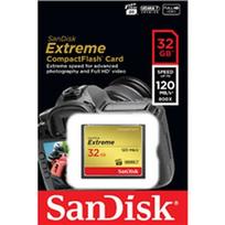 compact flash cf - Atminties kortelė SanDisk Extreme CF 32GB UDMA7 (transfer 120MB/s) - 3 nuotrauka