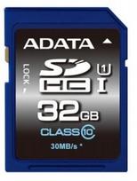 32gb atminties kortel - Atminties kortelė Adata SDHC UHS-1  32GB CL10 ( Transfer up to 30MB/s ) - 1 nuotrauka