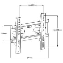 lcd stovas - ART Holder AR-44 14-42'' for LCD/LED 35KG no adjustment,2.5cm distance from wall - 2 nuotrauka