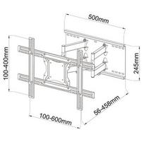 koriai led - ART Holder AR-87 for LCD/LED 40-80'' 60kg adj. vertical/level 46cm - 5 nuotrauka