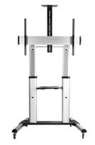 plazminis 60 - Techly mobilus stovas dideliems TV LCD/LED/ plazminiams 60''-100'', 100kg VESA - 1 nuotrauka