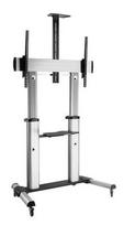 plazminis 60 - Techly mobilus stovas dideliems TV LCD/LED/ plazminiams 60''-100'', 100kg VESA - 2 nuotrauka