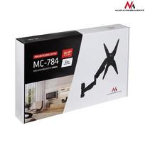 televizoriaus stovas 55 - Maclean MC-784 TV or monitor holder black gas spring 32 ''-55'' 22kg 2 arms - 5 nuotrauka