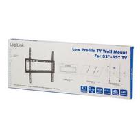 televizorius 55” - LOGILINK -  TV wall mount, fix, 32 - 55'', max. 35 kg - 3 nuotrauka