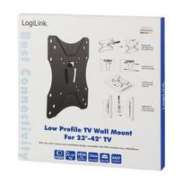 televizoriaus stovas laikiklsi tv stovas - LOGILINK -  TV wall mount, fix, 23-42'' - 3 nuotrauka