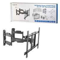 sieninis tv stovas - LOGILINK - TV wall corner mount, tilt -8°/+5°, swivel -90°/90°,max 45 kg - 5 nuotrauka