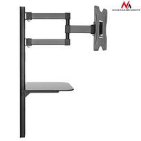 dvd stovas - Maclean MC-771 TV Bracket 23 ''-42'' with DVD shelf 30kg VESA 200x200 - 5 nuotrauka