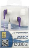 esperanza headphones - Esperanza EH146V Violet (Violetinės) - 3 nuotrauka