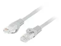 utp kabelis 10m - LANBERG Patchcord cat.6 UTP 10m grey - 2 nuotrauka