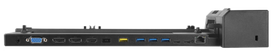 dock station - Lenovo ThinkPad Pro Docking Station, 135W, USB-C, 5Gbps, DisplayPort, RJ45, Black 40AJ0135EU / DEL10 - 4 nuotrauka