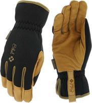 Mechanix Wear Moteriškos pirštinės Ethel Garden Leather Utility, S dydis. Rauktas rankogalis, 0.6 mm oda, TrekDry®