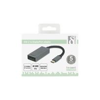 usb c to displayport - DELTACO Adapteris USBC-DP2 - 3 nuotrauka