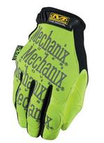 Mechanix Wear Pirštinės MECHANIX ORIGINAL HI-VIZ geltonos 9/M dydis. Velcro, dirbtinė oda, TrekDry®, šviesą atspindintys užrašai