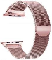 apple watch 10 apyranke - Tech-Protect 38/ 40mm Rose Gold MilaneseBand - 1 nuotrauka
