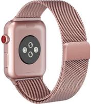apple watch 10 apyranke - Tech-Protect 38/ 40mm Rose Gold MilaneseBand - 3 nuotrauka