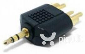 Gembird 3.5 mm plug to 2 x RCA plug