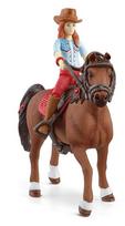 Žaislinė figūrėlė Schleich Horse Club Hannah & Cayenne 42539