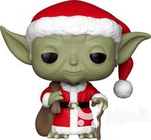 POP! Star Wars: Holiday - Santa Yoda Vinyl Figure