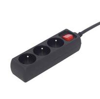 Energenie Power Strip 3 Lizdai UPS sistemai (IEC kištukas),0.6m, juodas spalvos